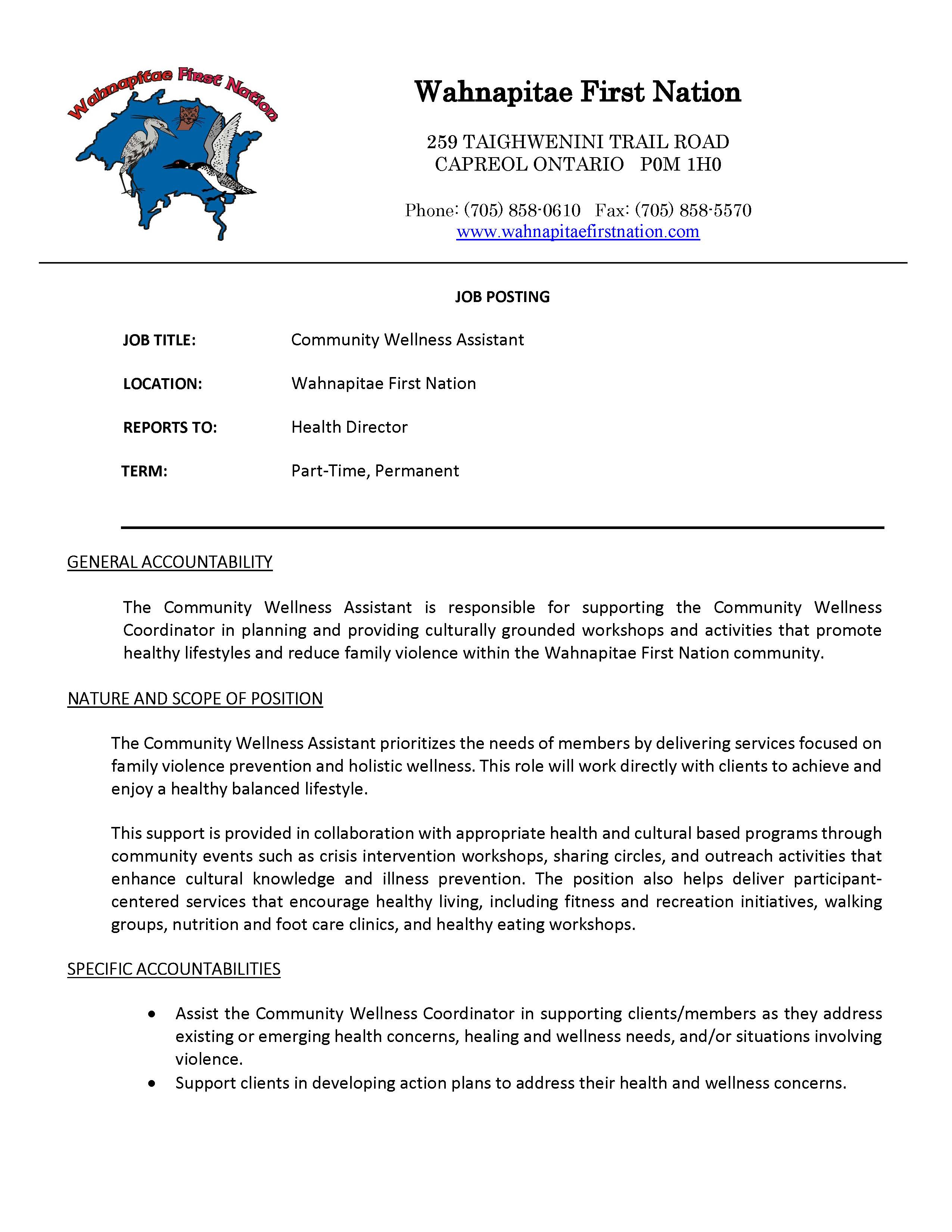 Community Wellness Assistant p1