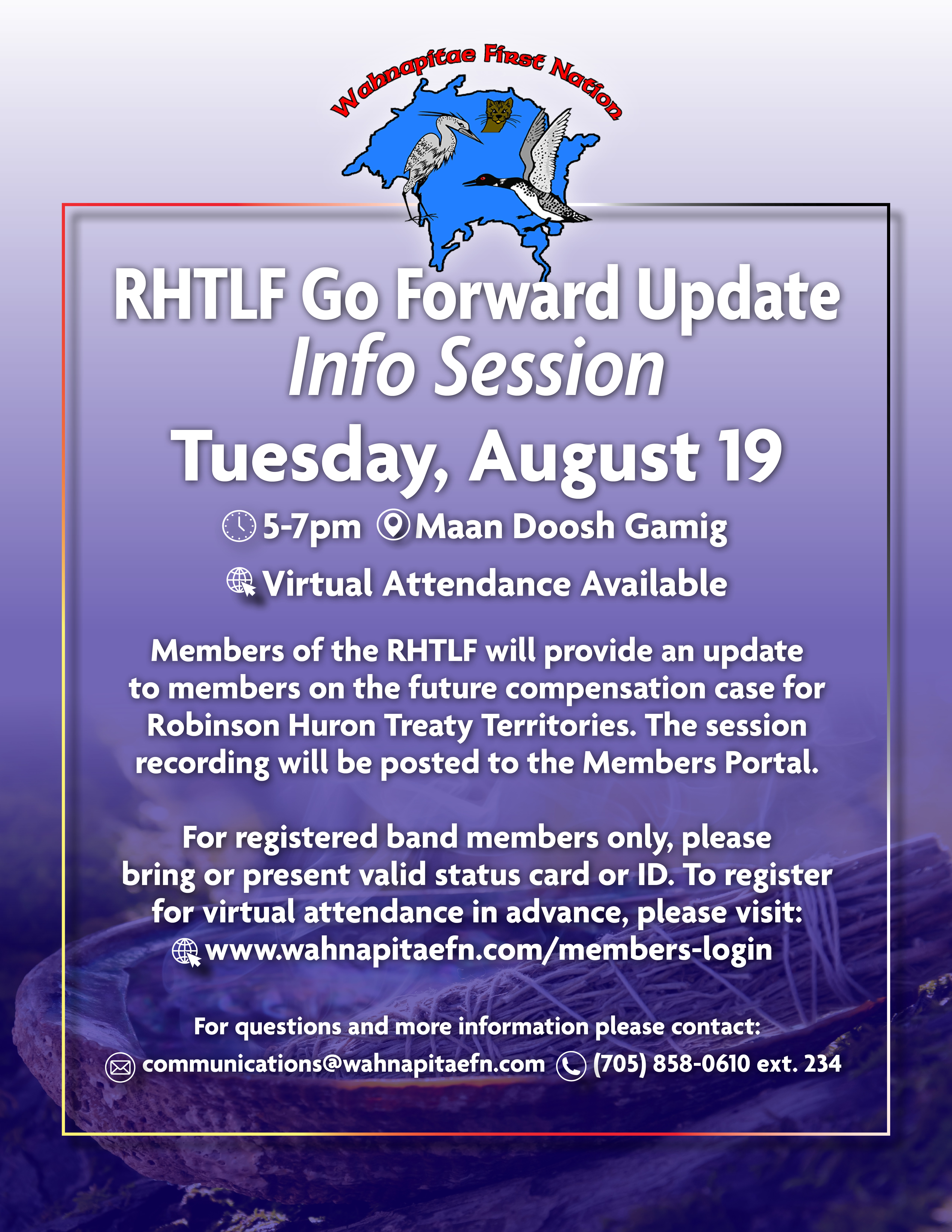 RHTLF Go Forward Info Session