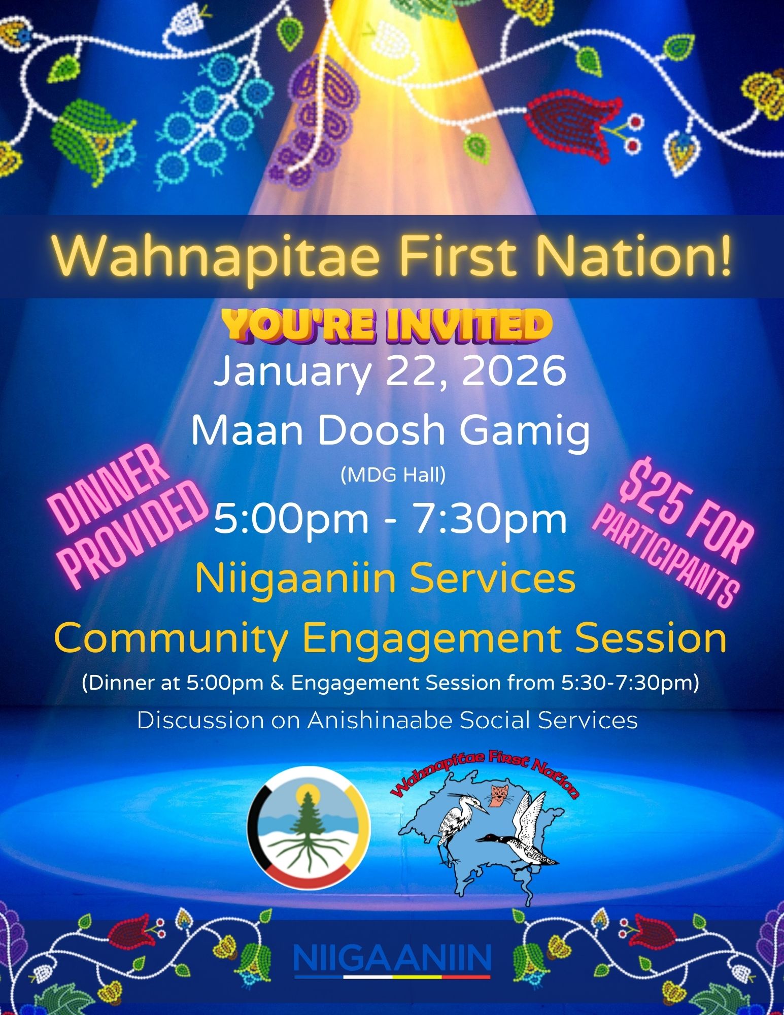 Niigaaniin Services - Community Engagement Session