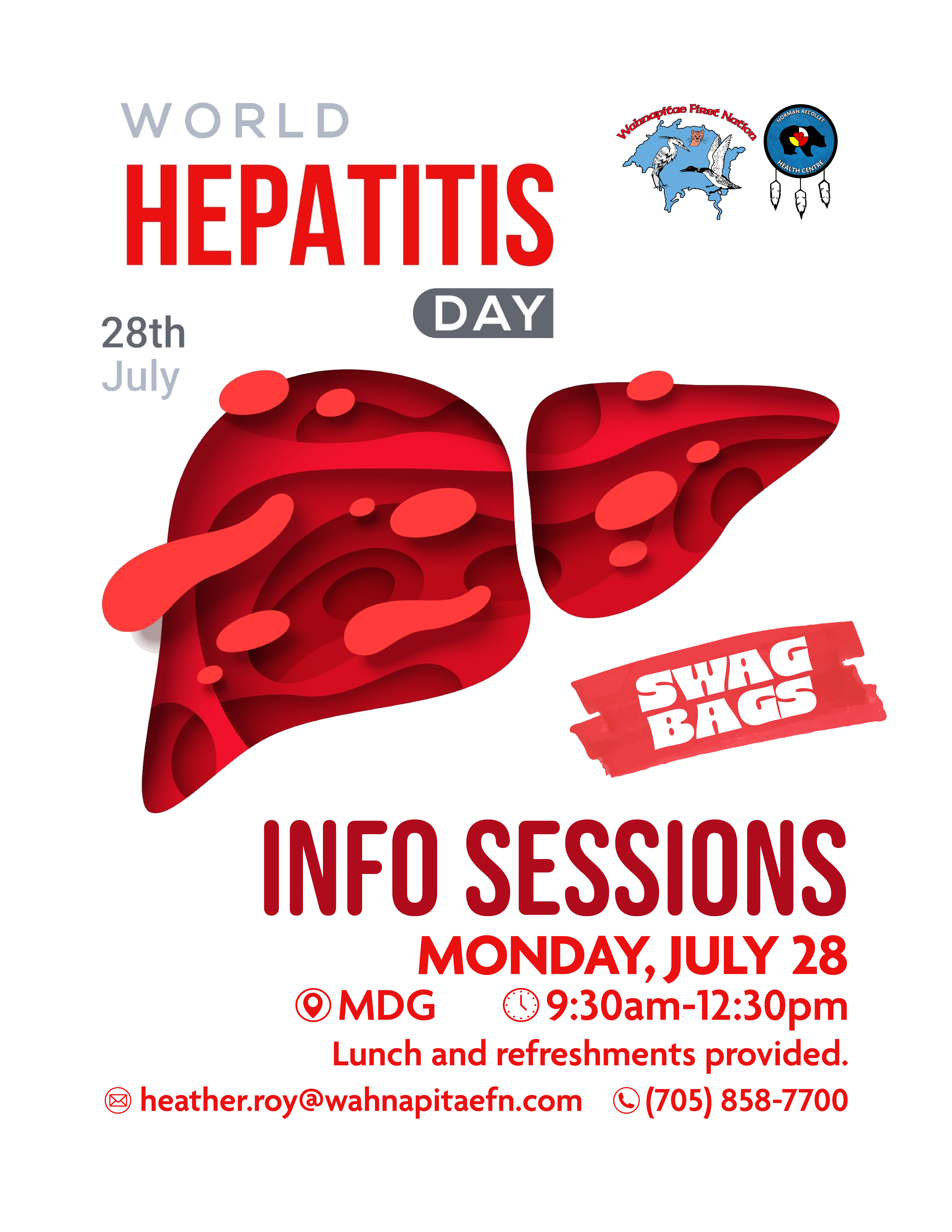 World Hepatitis Day - Info Sessions