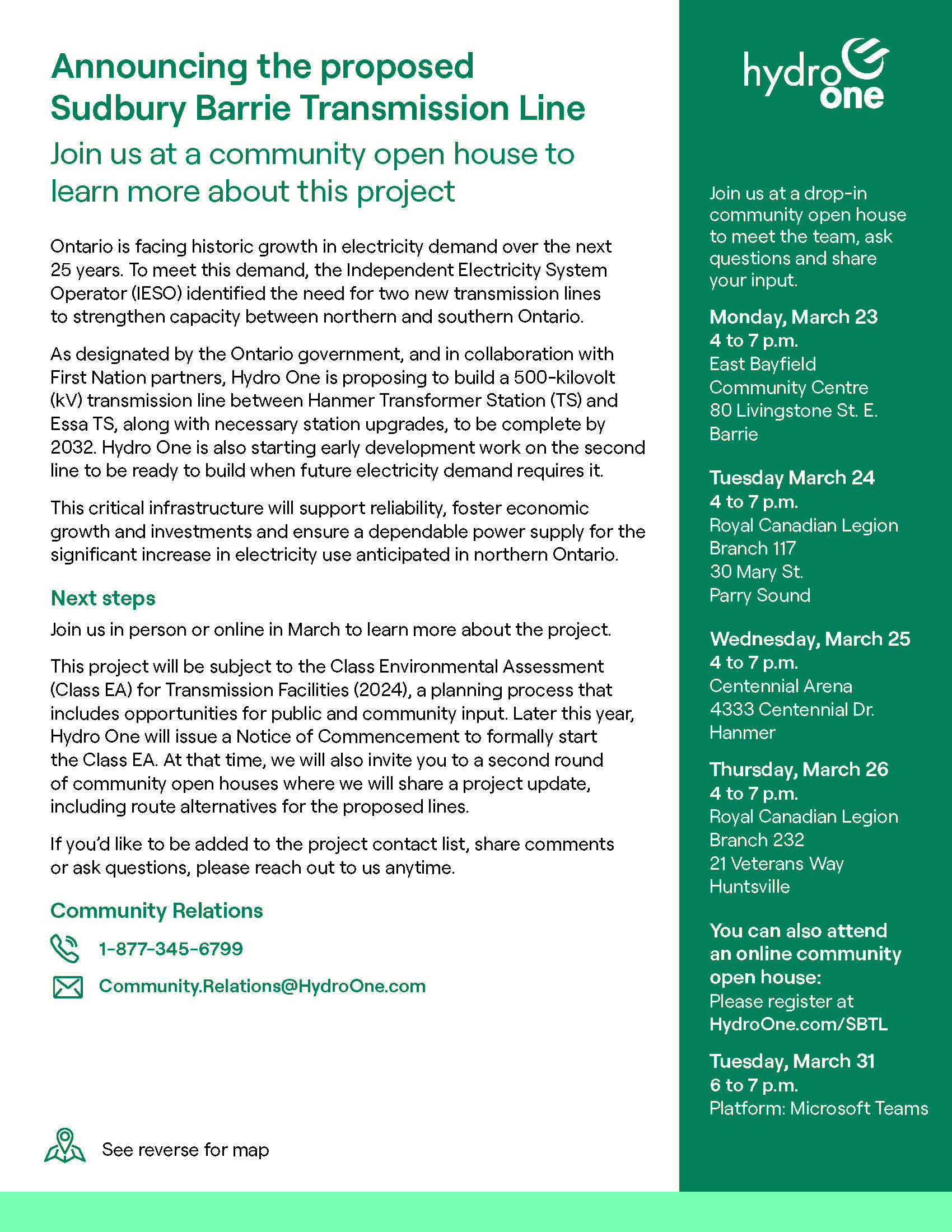 Sudbury-Barrie Transmission Line Engagement Session: Hanmer