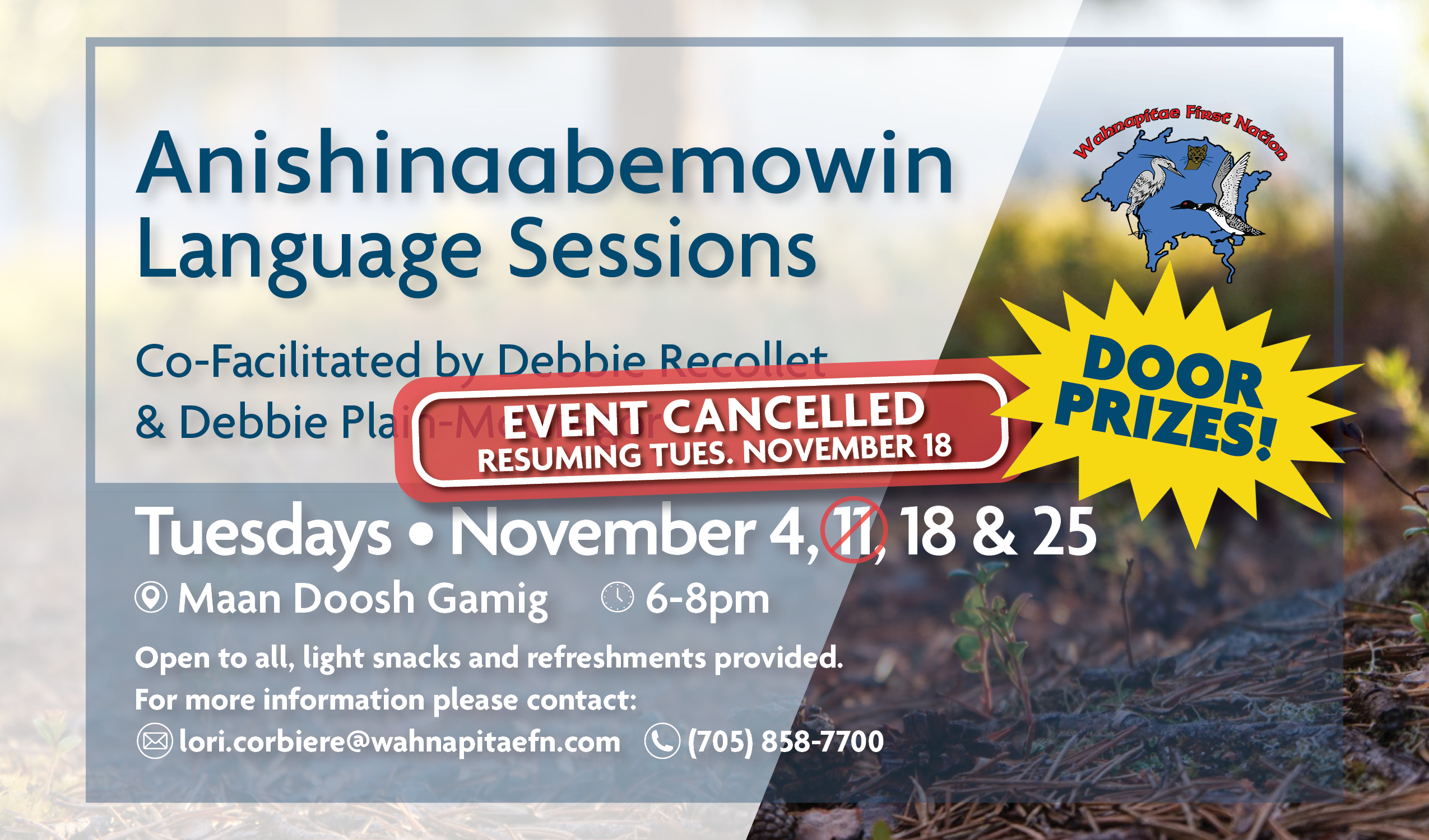 Anishnaabemowin Language Session