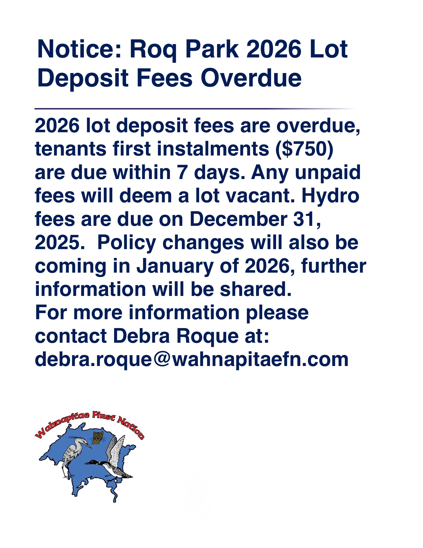 roq park fees nov2025