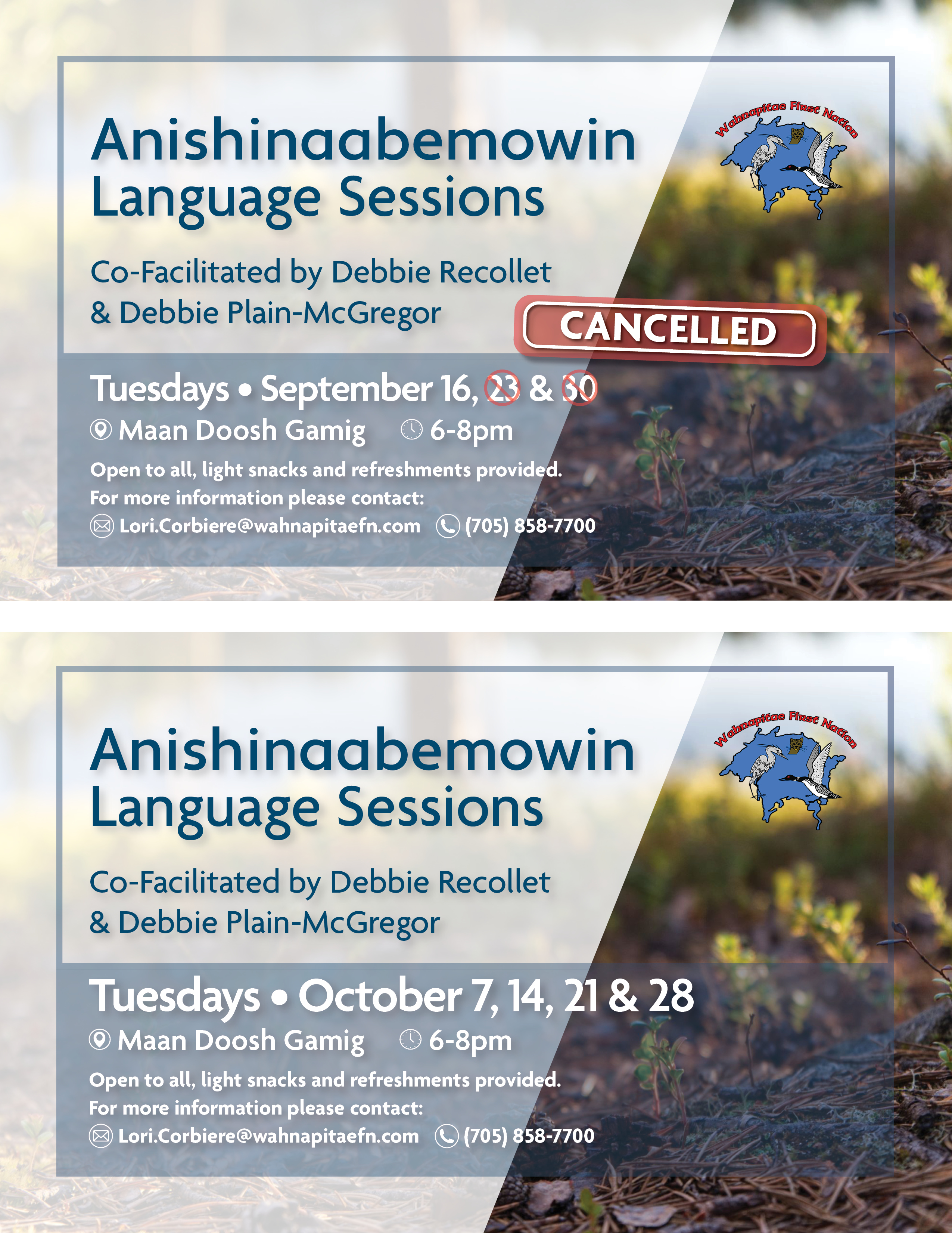 Anishnaabemowin Language Session