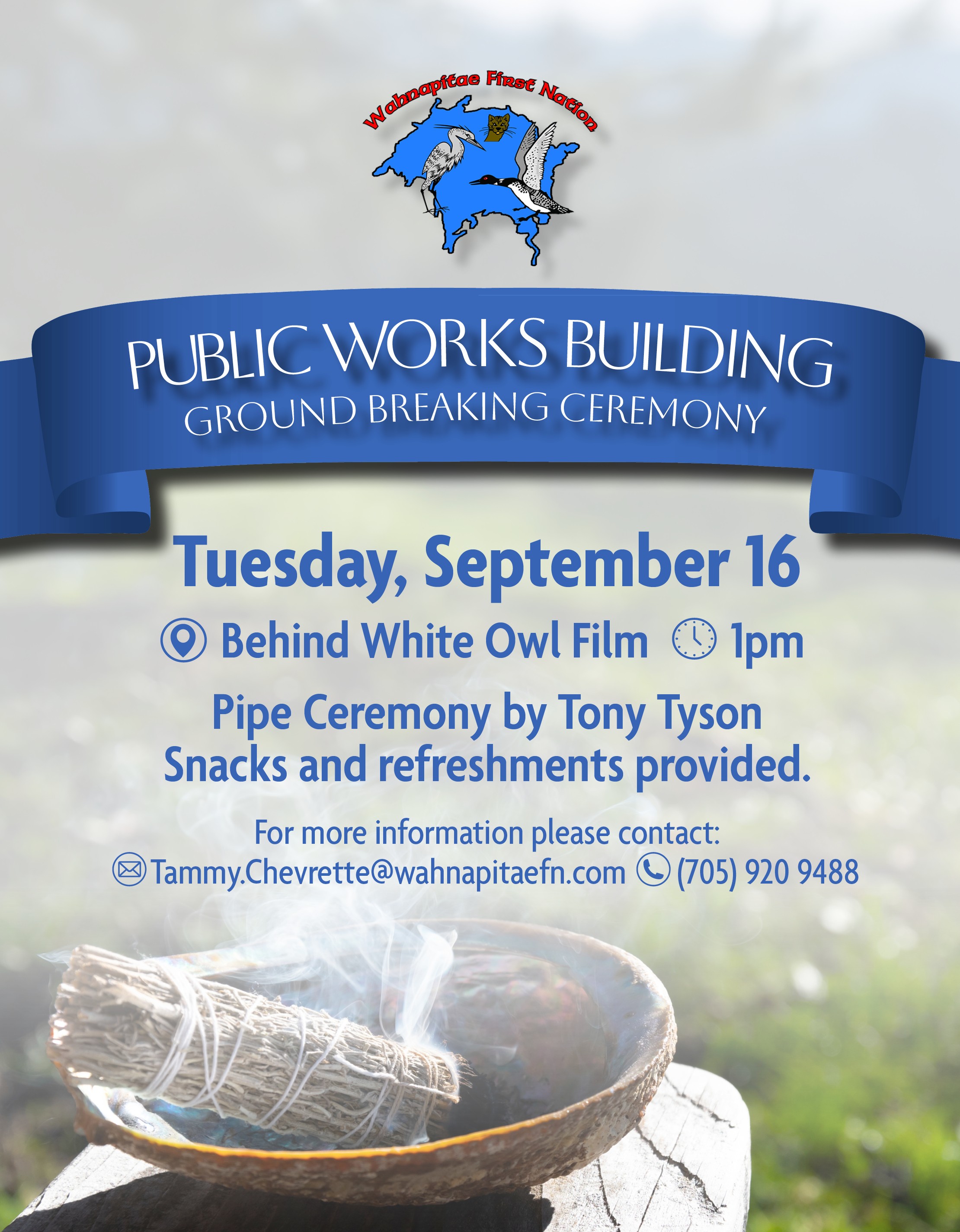 Ground Breaking Ceremony - Public Works Building