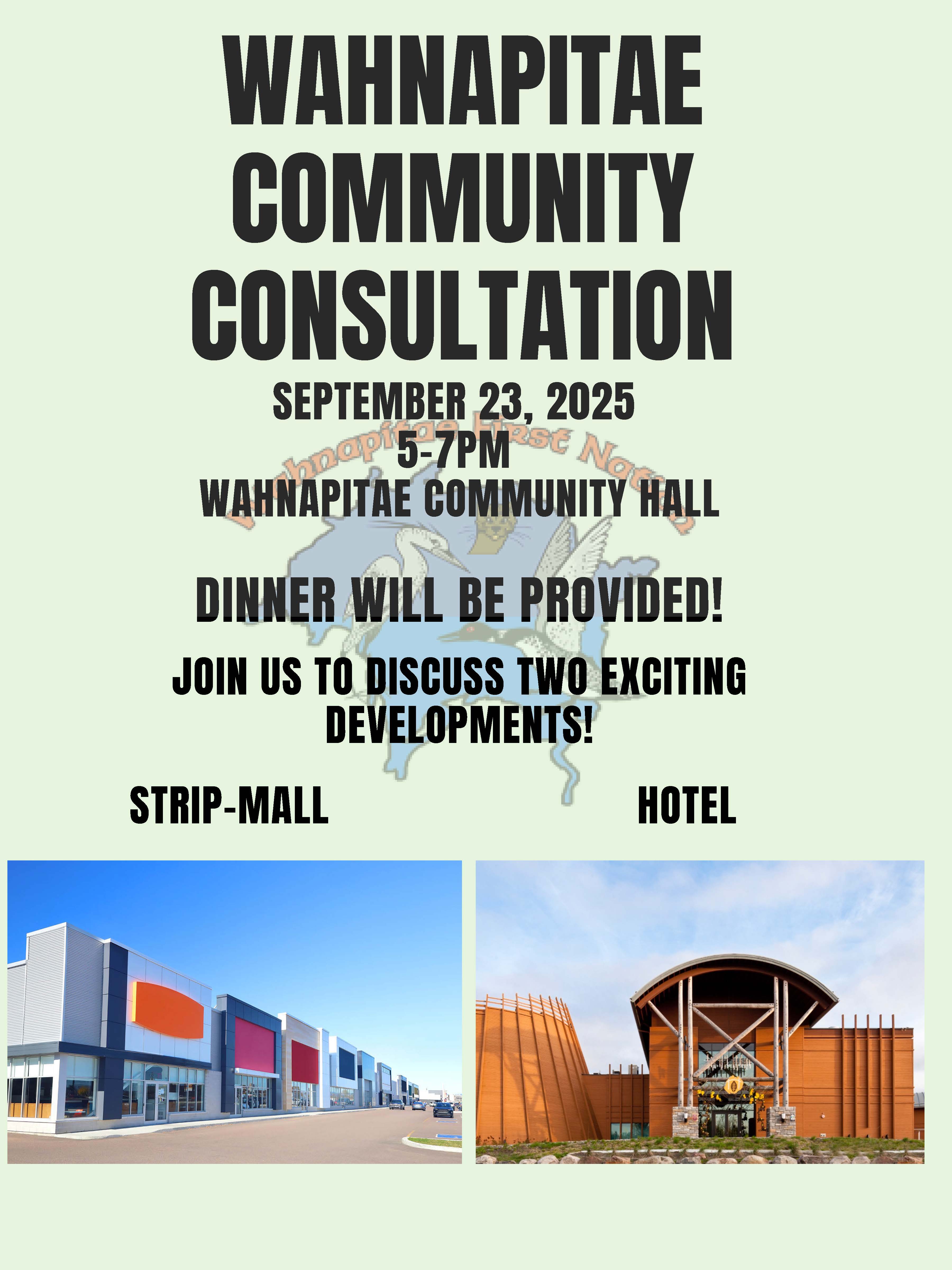 Community Consultation - Strip Mall & Hotel