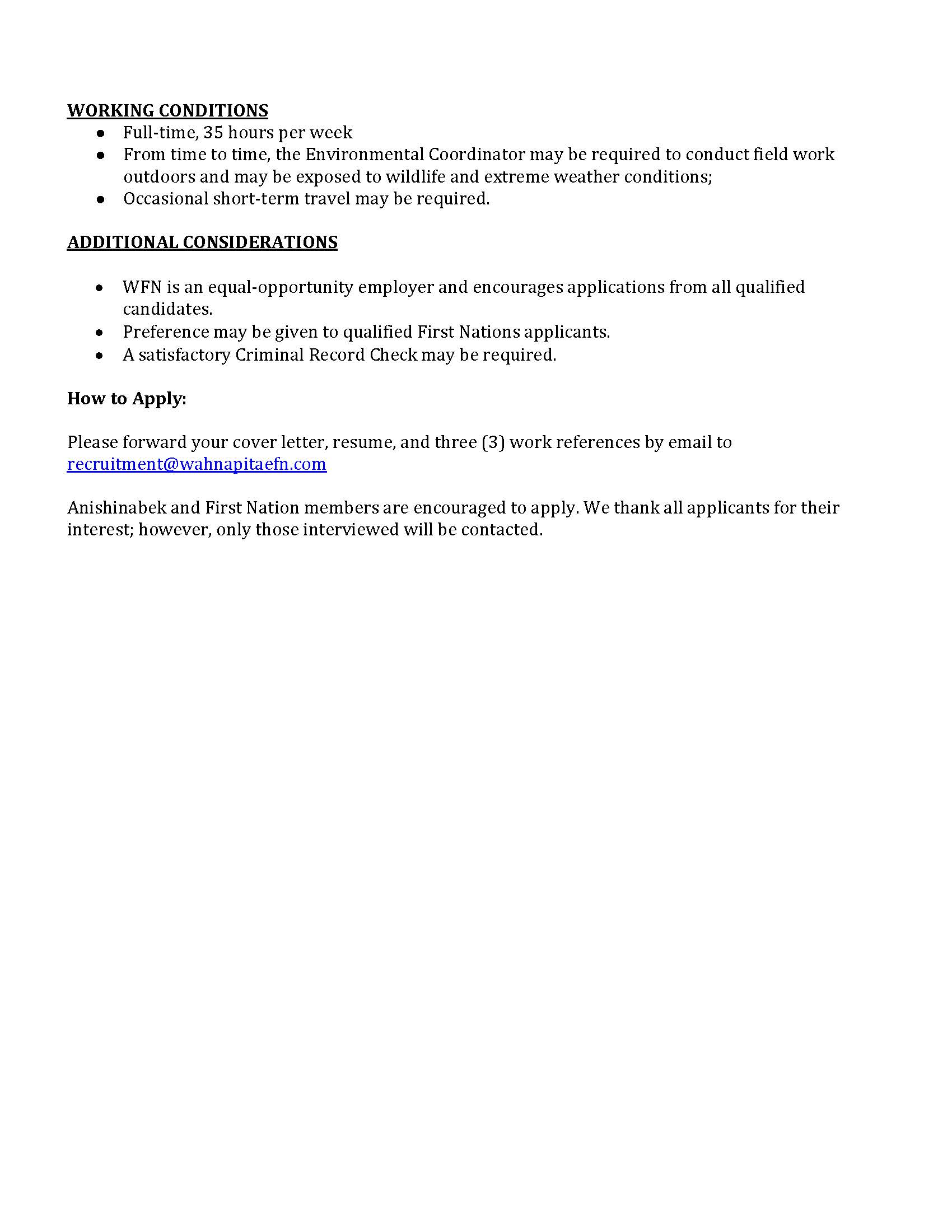 Natural Resource Coordinator Page 3