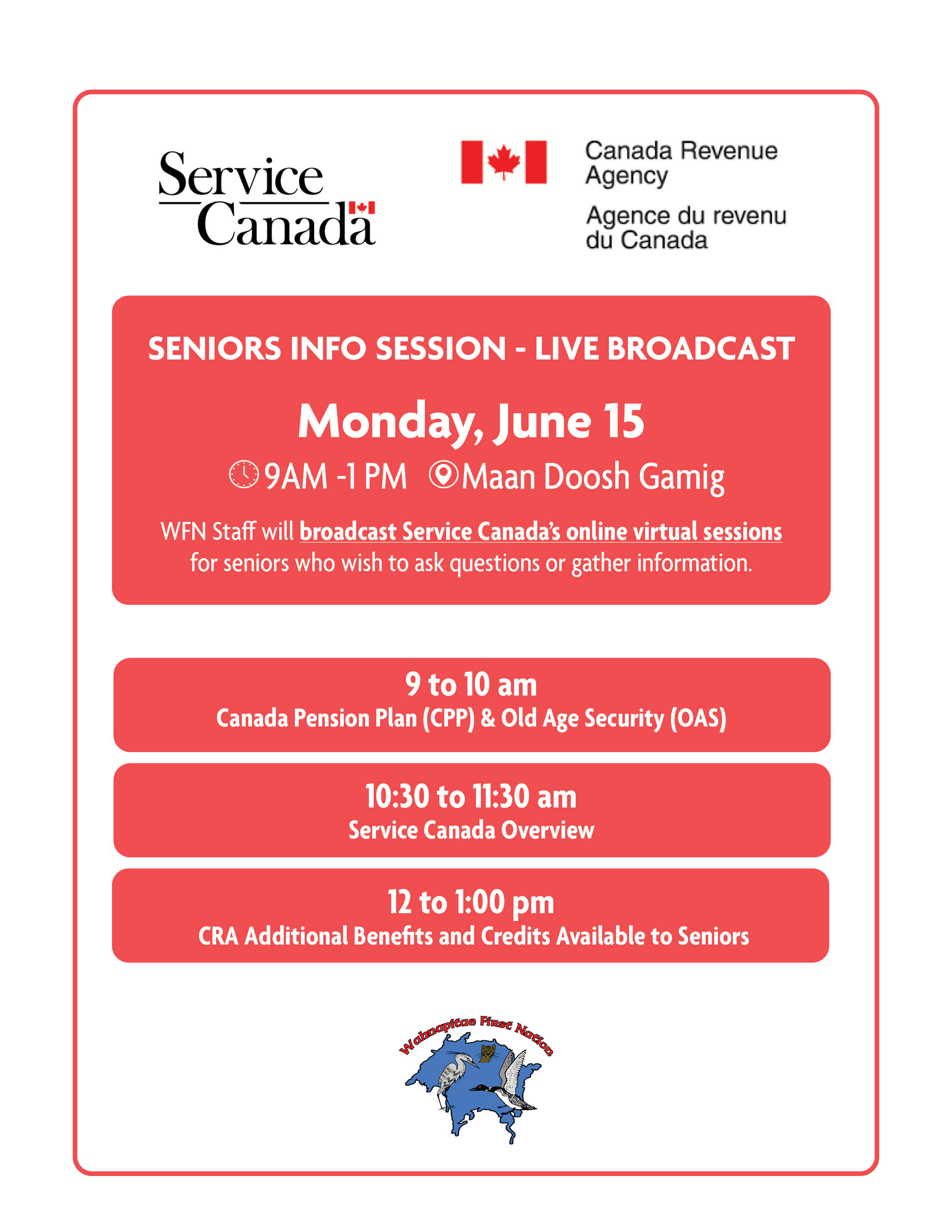 cra seniors session june2026