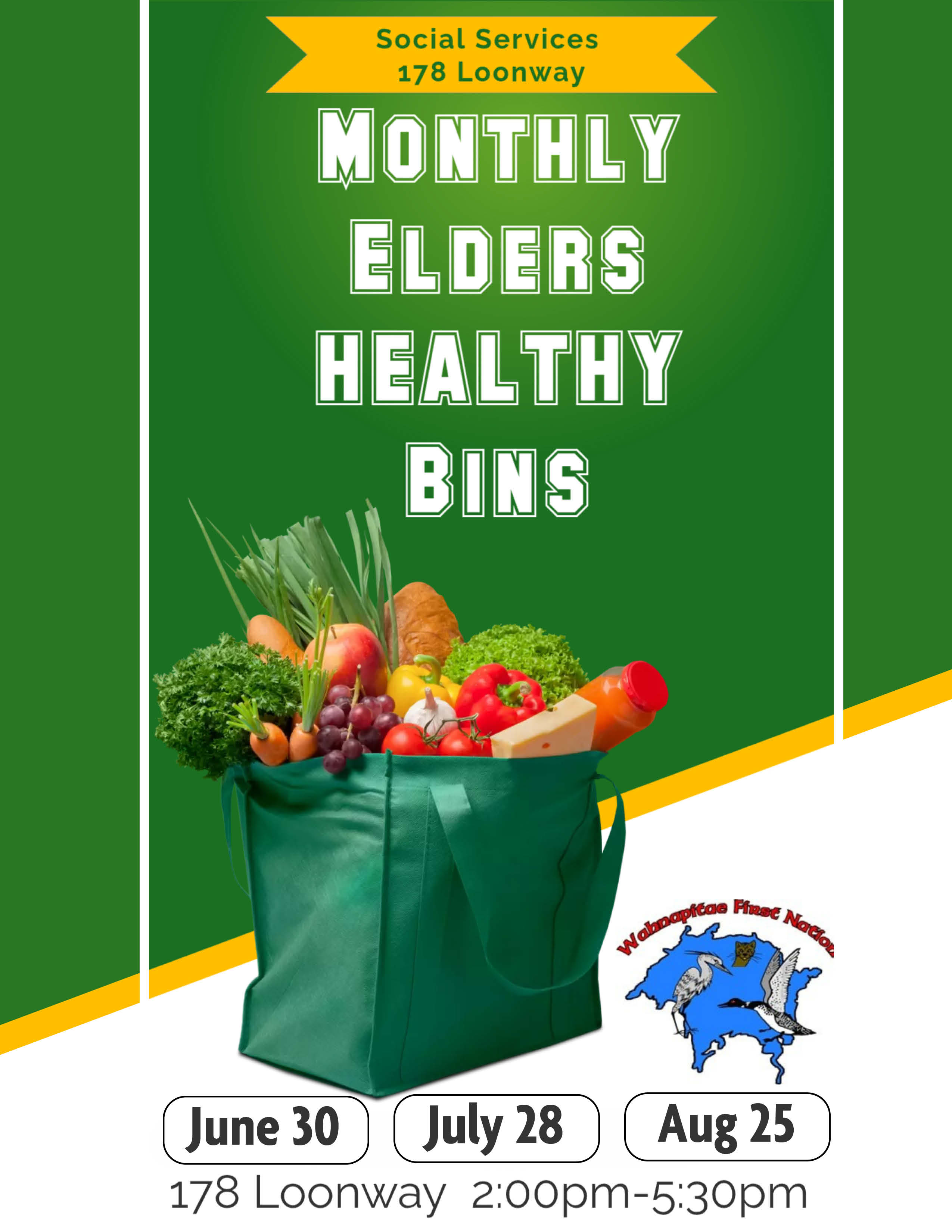Flyer: Elder's Healthy Bins
