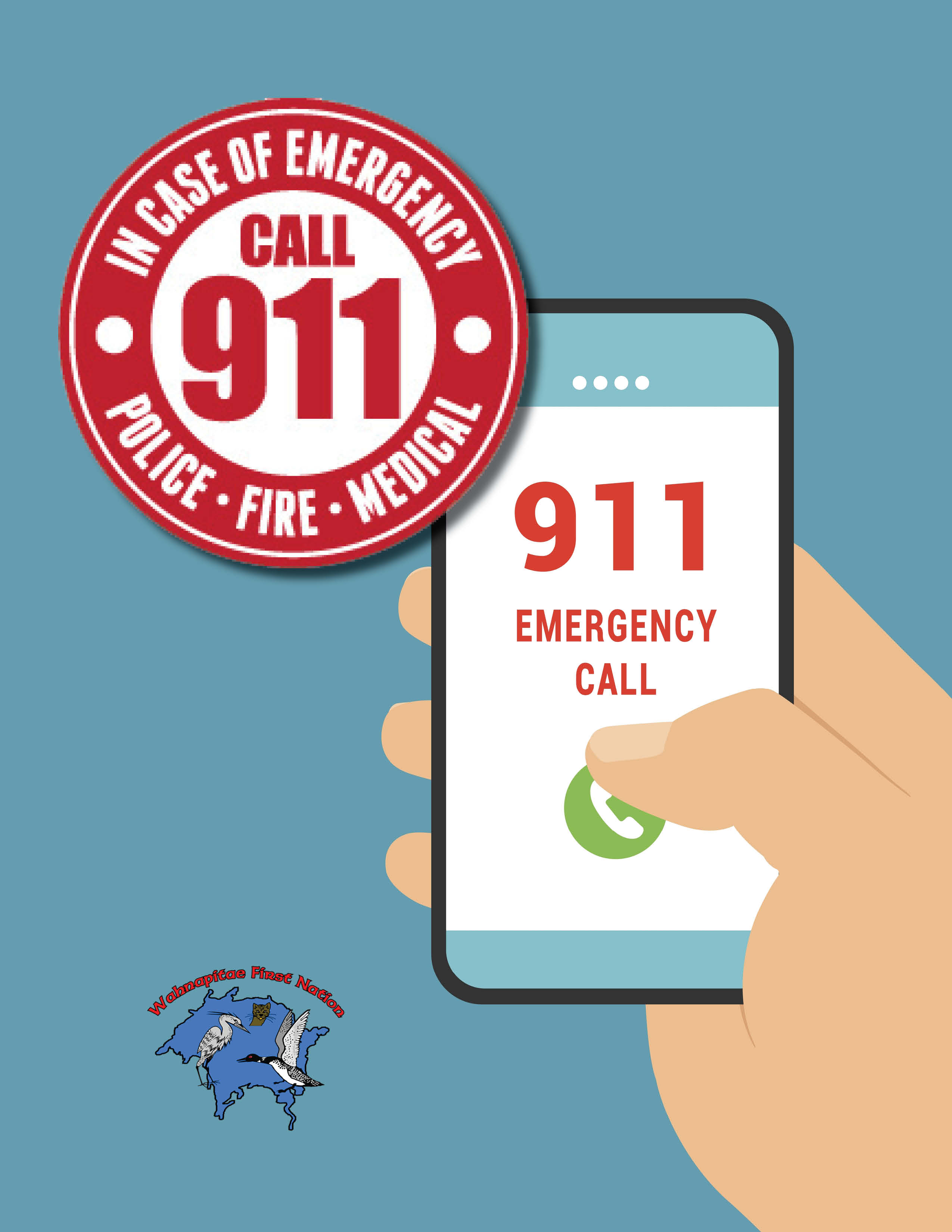 notice call 911 emergencies june2026