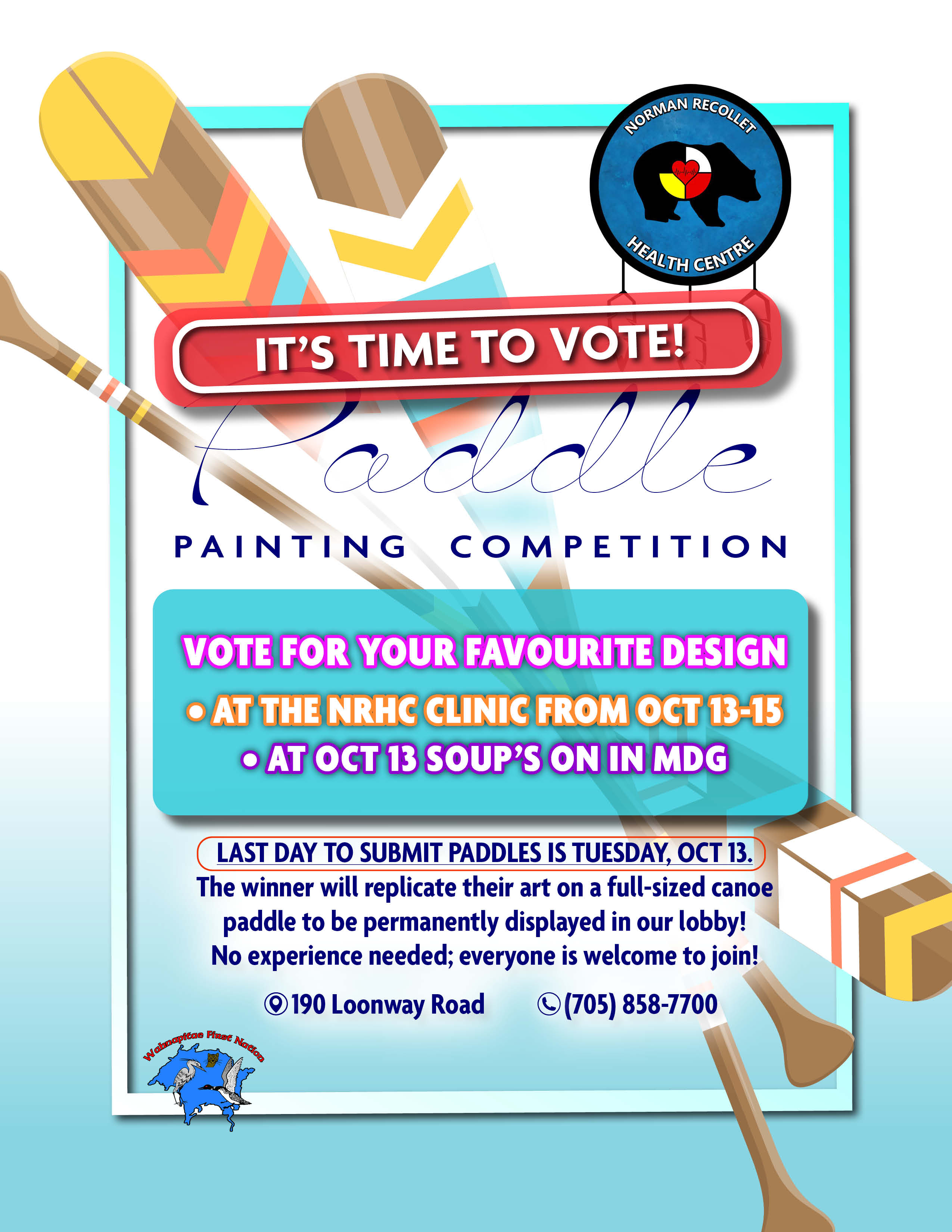 NRHC Paddle Painting Competition