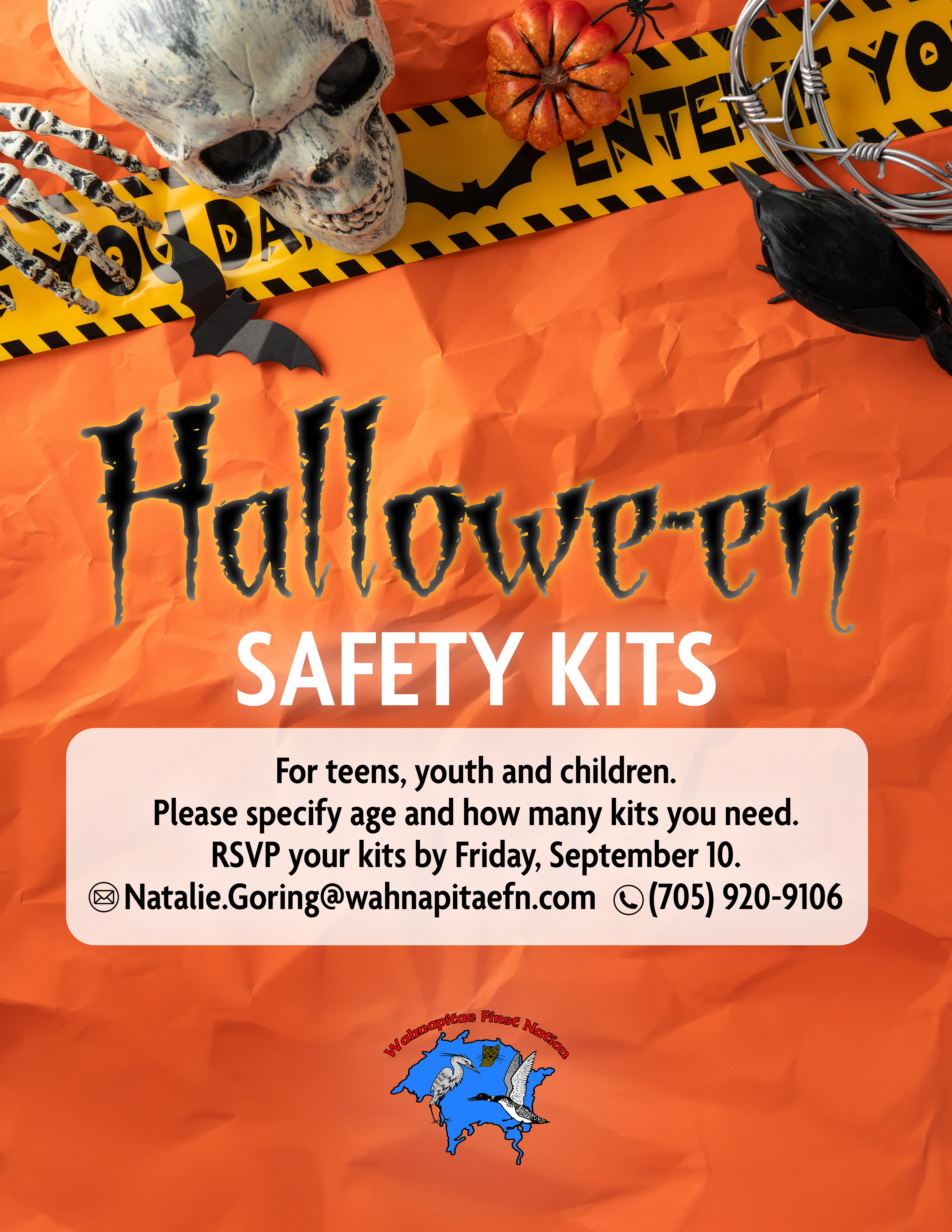RSVP: Halloween Safety Kits