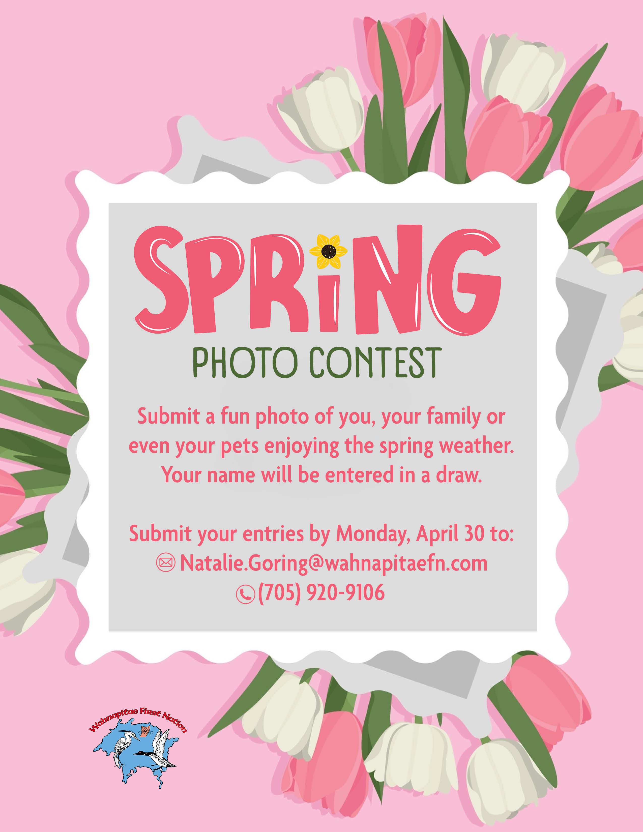 Spring Photo Contest Flyer
