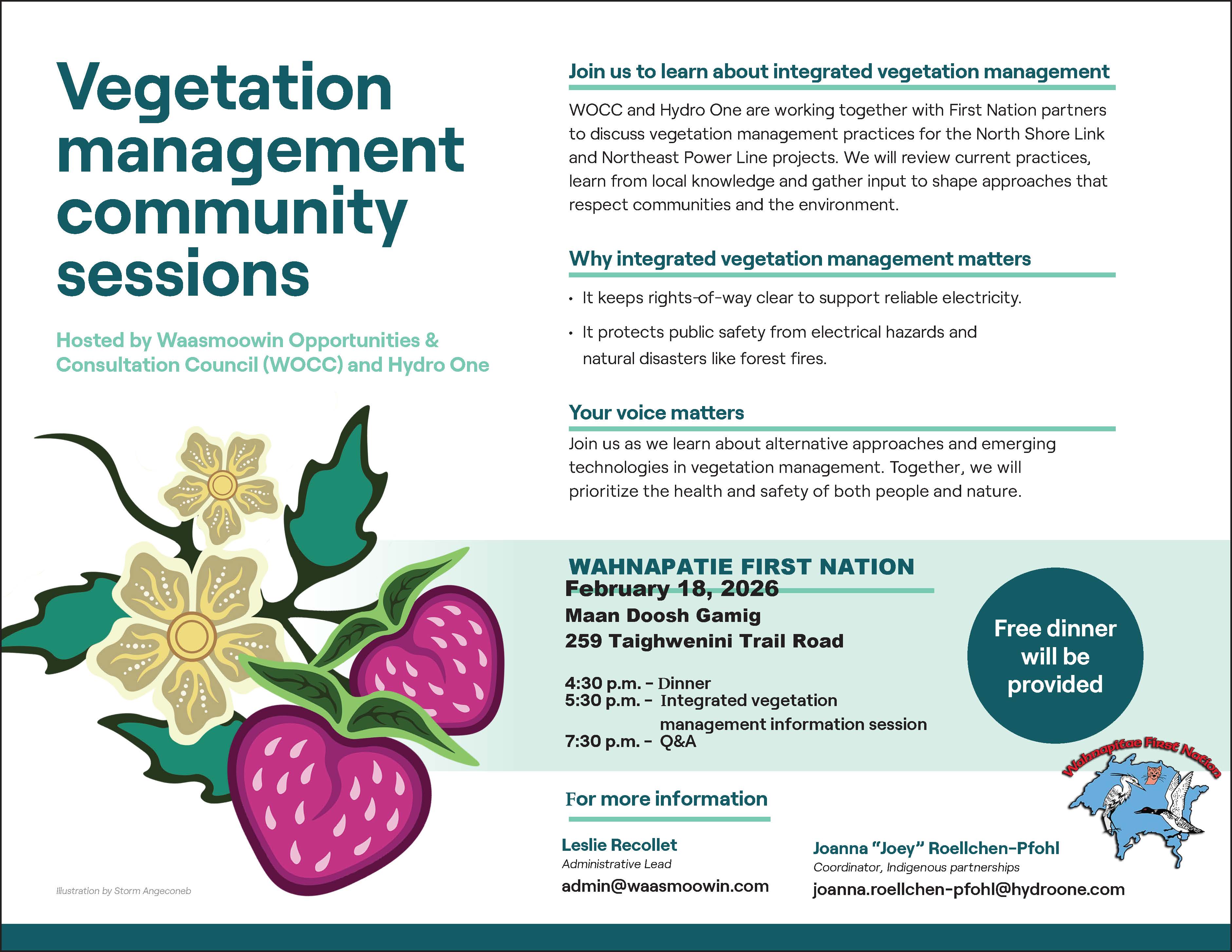 WOCC & Hydro One - Vegetation Management Community Session