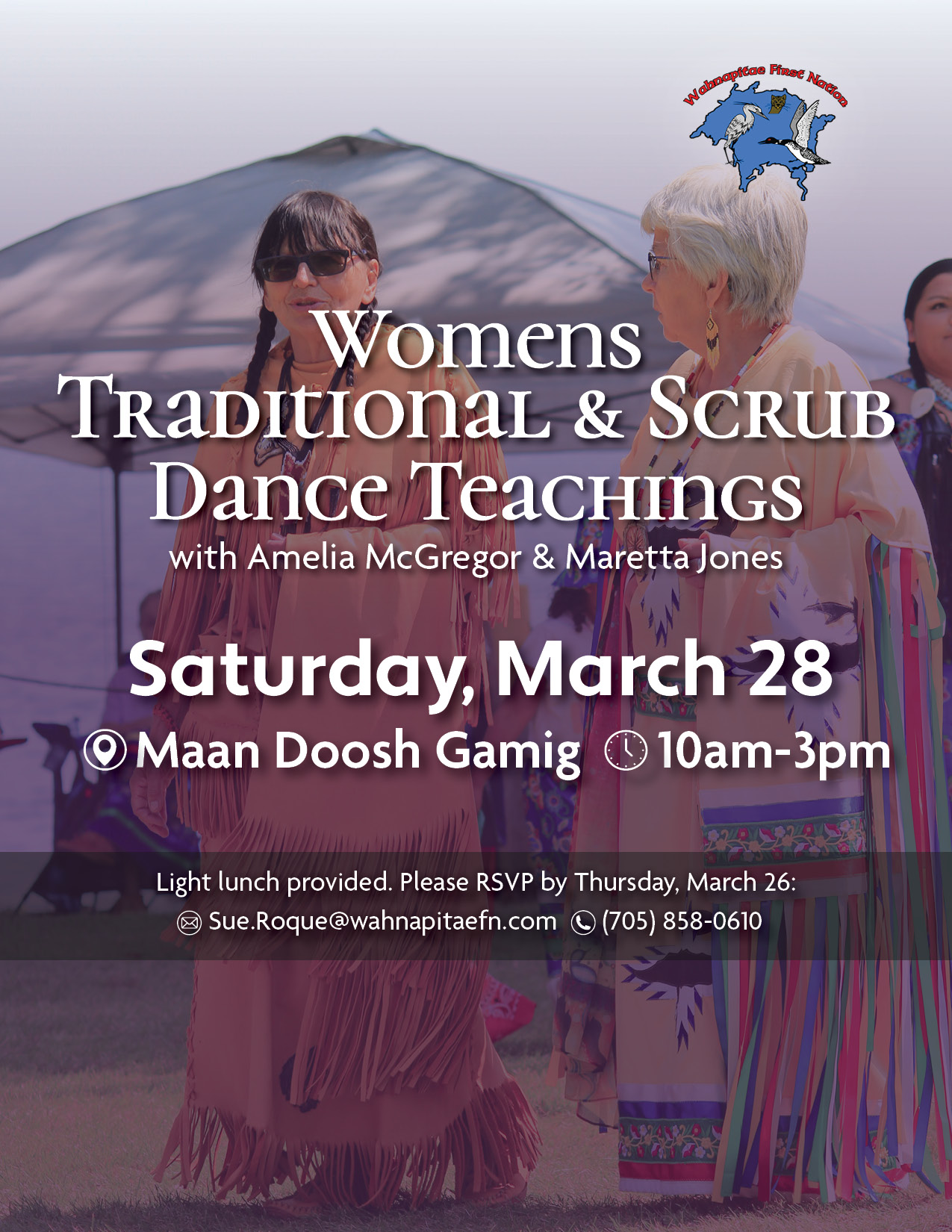 Women's Traditional Teachings & Scrub Dance Teachings